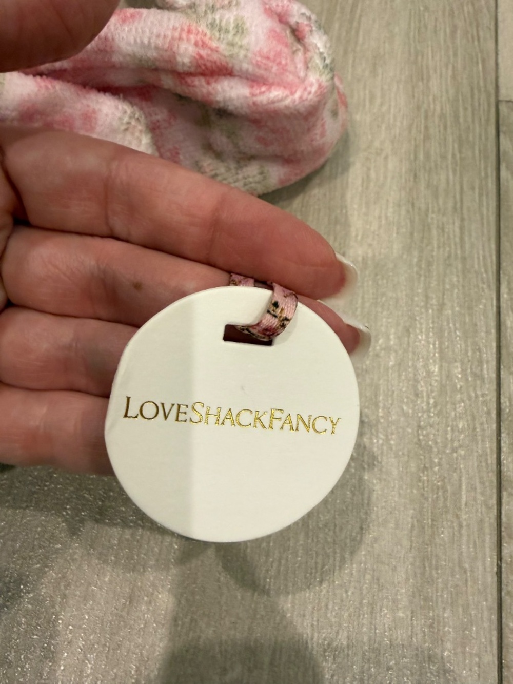 NWT LoveShackFancy Facewash Beauty Headband - Picture 4 of 5